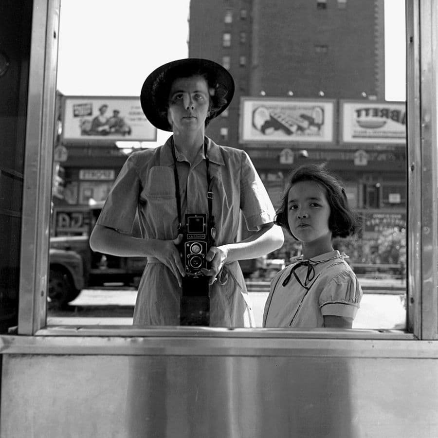 Vivian Maier self portrait